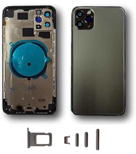 Chassis arrière pour IPhone 11 Pro Max Blanc Nu