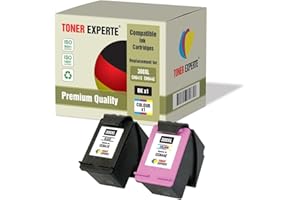 TONER EXPERTE Kit 2 XL Cartucce d'inchiostro compatibili con HP 300XL Deskjet D1660 D1663 D2530 D2545 D2560 D2660 D5560 F2400 F2420 F2480 F4210 F4230 F4240 F4272 F4280 F4580 Photosmart C4780 C4680
