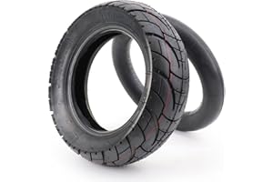 MSUITABLE 10 Pollici Pneumatici per Scooter Elettrici 255x80 Off-road Tire Addensata Copertone Gomma Pneumatico Interno ed Esterno di Ricambio 10 x 3.0 80/65-6