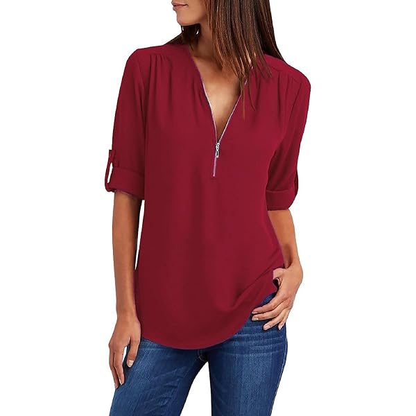 Magliette Donna Estivi Eleganti Moda Tempo Libero Accogliente Camicetta