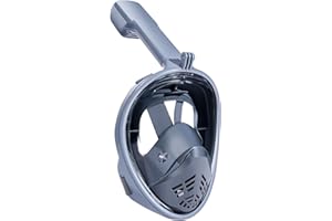 LUCHAI Masque de Plongée Adulte, Masque et Tuba Intégral Compatible avec Les Caméras de Sport Masque Piscine Adulte Anti-buée et Anti-Fuite