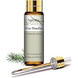 PHATOIL Olio Essenziale Aghi di Pino 10 ml, Oli Essenziali per Diffusori, Oli di Pino Naturali Puri per Aromaterapia Umidific