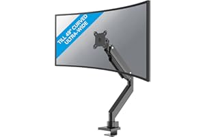 ‎NEOMOUNTS Neomounts SELECT NM-D775BLACKPLUS Für Curved Monitore - schwarz