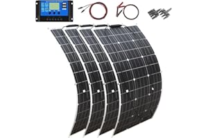 YINGGUANG Kit panneau solaire 12v 100W -600W Panneau solaire monocristallin souple (watts, 400)
