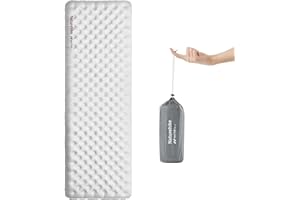 Naturehike 8.8 R Valore Campeggio Materassino Ultraleggero Gonfiabile Materassino Impermeabile Durevole con Sacco Gonfiabile per Trekking Escursionismo Backpacking