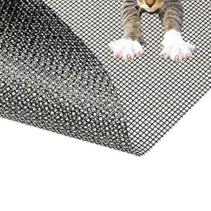 Pet Proof Window Screen Replacement kit, 60? x 100? Upgraded Thicken Charcoal Fiberglass Mesh for Sliding Pet Screen Door Repair Kit - Screen Door Protector for Dogs Patio Screen mesh, Tooltriz