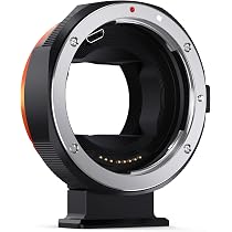 Adaptateur Objectif Exliy EF/EF-S Vers E-Mount - Autofocus Et Auto Set - Pour Appareils Photo Sony