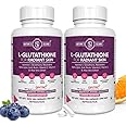 Nature's Island Japanese Glutathione 500mg with Vitamin C & E, Biotin, Resveratrol, Alpha Lipoic Acid, Aloe Vera, Antioxidants for Clear, Glowing Skin, 60 Veg Capsules