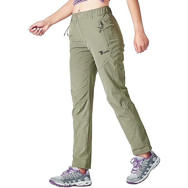 donhobo Outdoor wandelbroek voor dames, Quick Dry campingbroek