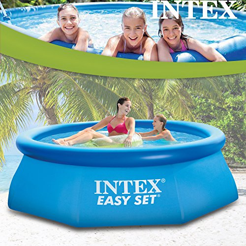 Intex 305×91 cm Swimming Pool Quick-Up Schwimmbecken Schwimmbad Planschbecken - 4