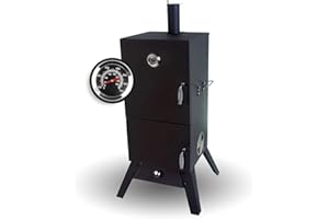 ‎ACTIVA ACTIVA Premium Gas Räucherofen I Professioneller Smoker für ein einzigartiges Geschmakserlebnis I Tischräucherofen aus robustem & legiertem Stahl