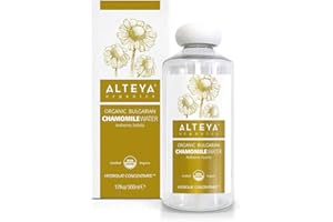 ALTEYA ORGANICS Alteya Eau de camomille bio 500 ml – Eau florale biologique distillée à la vapeur à partir de fleurs fraîches Anthemis Nobilis – Hydratante, apaisante et apaisante