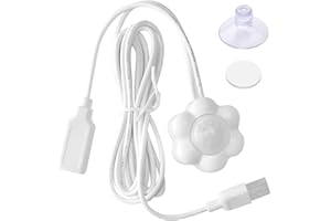 Krytavo Sensore di Movimento Intelligente Distributore di Fontane per Cani e Gatti Rilevatore di Accessori per Animali Domestici Universale USB a Infrarossi Intelligente