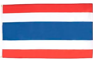 AZ FLAG Flagga Thailand 150x90 cm Thailändsk Lätt Polyester 2 Öljetter