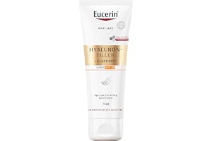 Eucerin Hyaluron-Filler + Elasticity Age Spot Correcting Hand Cream SPF 30 75ml, Anti-Ageing Hand Moisturiser with Thiamidol and Hyaluronic Acid, Reduces Dark Spots and Protects Against Sun Damage