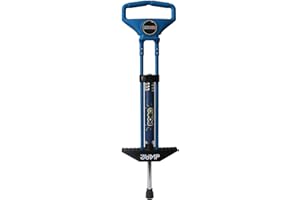 Rexco Pogo Stick Spring Powered For Childrens Kids Girls Boys Jumping Bounce Jump Toy Outdoor Game[Blue]