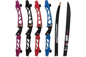 RED FROG INTERNATIONAL LTD Core Silhouette Adult Archery Recurve Bow 68" Long Right Handed Metal With Wood & Glass Fibre Limbs, String & Arrow Rest