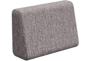 ‎GUTEKISSEN Gutekissen® Palettenkissen, Palletenpolster, Gartenkissen, Palettenauflagen, Sofa, Kissen, Polster, Auflagen Indoor Outdoor PFBG (Eckkissen 65x35, Grau)