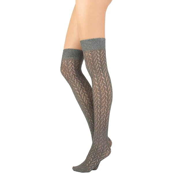 Calze Befana BSITSSS 2 Paia 63cm Calze Donna Lunghe Calze Invernali Calze Sopra Il Ginocchio Donna Warmer Calzini Lunghi Donna, Sopra Il Ginocchio Calze, Nero Parigine Donna