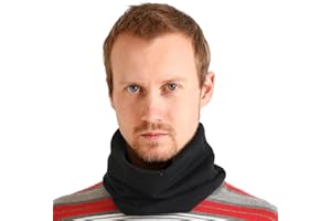 CHARM Bio Baumwolle Stirnband Halstuch - Loop Schal Schlauchtuch Maskenschal