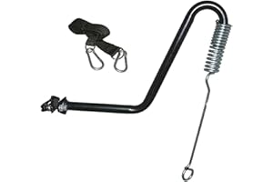 P2R (CYCLE) déposé Canne pour Velo PROMENE Chien Dog Fixation sur Cadre Balade Attache Animal Laisse Assistance Tige Bras A Ressort VTT Velo Ville VTC