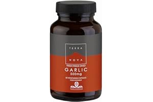 Terra Nova Garlic 500mg 50 Capsules