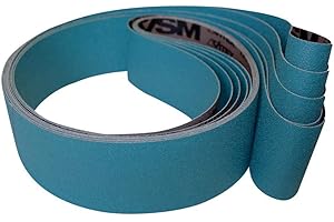 FORMAT VSM 712780 Bande abrasif, Bleu, 50 x 1000 mm