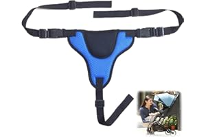 RUMGUG 5 Punkt Gurt Sicherheitsgurt, Ersatz-Sicherheitsgurte für Baby Kinderwagen Hochstuhl, Hochstuhlgurte Verstellbare Wandelbare Gurte Multifunktional Kinderschutzgurt Buggy (Blau)