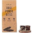 EVUM Ragi Power Bites (150 gm) | Dates, Jaggery and Dry Fruits | Healthy and Tasty Handmade Snacks | Energy Booster | No Added Sugar | No Preservatives