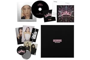THE ALBUM [ VERSION #1 ] - BLACKPINK 1st Full Album Photobook + PostCard Set + Credits Sheet + Lyrics Booklet + Photocards + Postcards + Sticker + GIFT