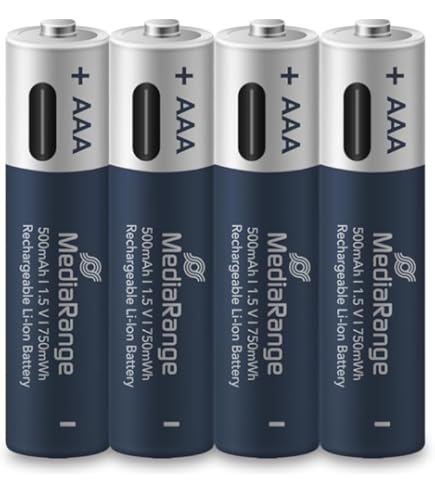 Batteria Ricaricabile USB-C 9V PATONA | 3600mWh Per Rilevatori Di Fumo, Telecomandi - Con Cavo Di Ricarica - Foto 7