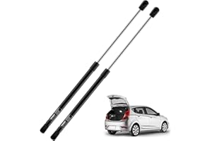 Vepagoo 2X Rear Tailgate Car Boot Gas Struts for 2008-2013 Hyundai i10 Hatchback Lift Support System (360N, 465MM), Replace#430719071200