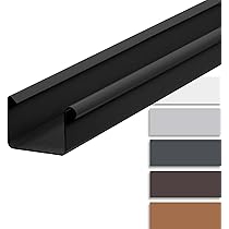 Ugello Di Scarico Per Grondaie 115/85mm - Plastica PVC-U, Grigio, Compatibile Sistemi INEFA