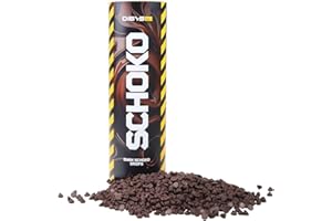 ‎DIBYS DIBYS Belgische Schokodrops 900g - Zartbitter Schokolade für Schokobrunnen und Fondue - Perfekt als Kuvertüre Zartbitter - Belgische Schokolade zum Schmelzen - Kochschokolade