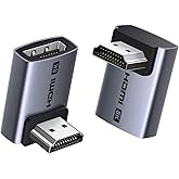 UGREEN HDMI 2.1 Adapter 8K Elbow 90 and 270 Pack 2 8K 60Hz 4K 240Hz | Bi-directional HDMI Male Female Adapter 48Gbps eARC HDR
