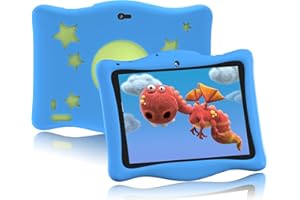 SGIN Tablet per bambini, 10 Pollici tablet per bambini 2GB+32GB Toddlers Learning Tablet con custodia, Parental Control, giochi, doppia fotocamera, Bluetooth, WiFi