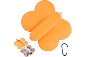 Fegat Tasche für DJI Neo, Drohnenkoffer Tragetasche Kunststoff Butterfly Shape mit Karabiner, Schutztasche Storage Box Staubdicht Wasserdicht Aufbewahrungstasche für DJI Neo Zubehör (Orange)