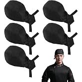 COACOM Adjustable Chef Hats for Men and Women, Long Service Hat, Restaurant and Chef Kitchen Skull Hat, Kitchen Hat for Gastr