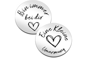 Fanshiontide Gute Besserung Geschenke, Herz Glücksbringer Geschenke Eine Kleine Umarmung für Familie Freund Kandidat Patient Arbeitsuchender