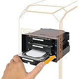 Icy Dock flexiDOCK MB830SP-B – Removable Frame/Dock Strapless for 3x 3.5 Inch SATA/SAS Hard Drive