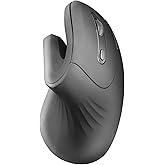 Mars Gaming MMW-ERGOPRO, Vertical Ergonomic Wireless Mouse, Folded Design, 3200DPI Optical Sensor, Huano Switches, 2.4GHz Wir
