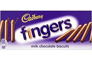 Cadbury Fingers de Chocolate con Leche 114gm