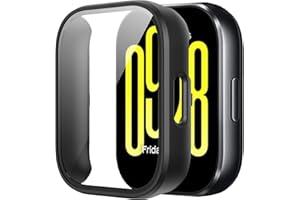 FDHYFGDY Coque pour Xiaomi Redmi Watch 5 Active, Housse de Protection PC Polyvalente avec Protecteur d'écran, Film de Protection Compatible avec Redmi Watch 5 Active