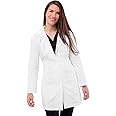 Adar Universal Lab Coats for Women - Belted 33" Lab Coat - 2817 - White - XXS