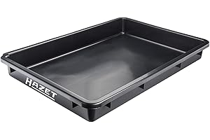 HAZET vassoio multiuso 197-50 | Applicabile universalmente | Grande capacità di 50 litri | Resistente agli acidi e alle sostanze caustiche'.