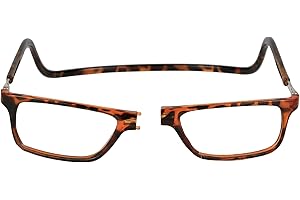 NEW VISION Lunettes, Lunettes Loupe, Lunettes De Lecture Magnétique, Longueur RéGlable Lunette De Lecture Homme Femme, NV2904