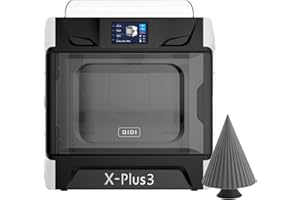 QIDI TECH 3D Printer X-PLUS3 High-Speed Industrial Grade 20000mm/s²,Built-in Temperature Control Chamber,Automatic leveling,Print Size 280 * 280 * 270mm