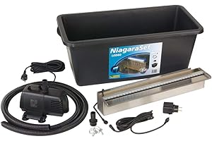 Ubbink - Lot de Cascade Niagara - Noir - L