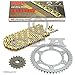 Produktbild Kettensatz Yamaha FJ 1200 86-90, Kette RK GB 530 GXW 110, offen, GOLD, 17/40