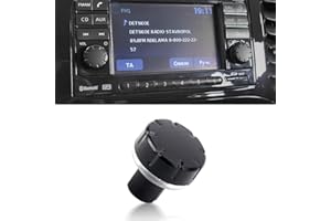 YIBEICO Radio Knob Button Volume Stereo Tuner for NISSAN QASHQAI-JUKE- X-TRAIL- NOTE-MICRA